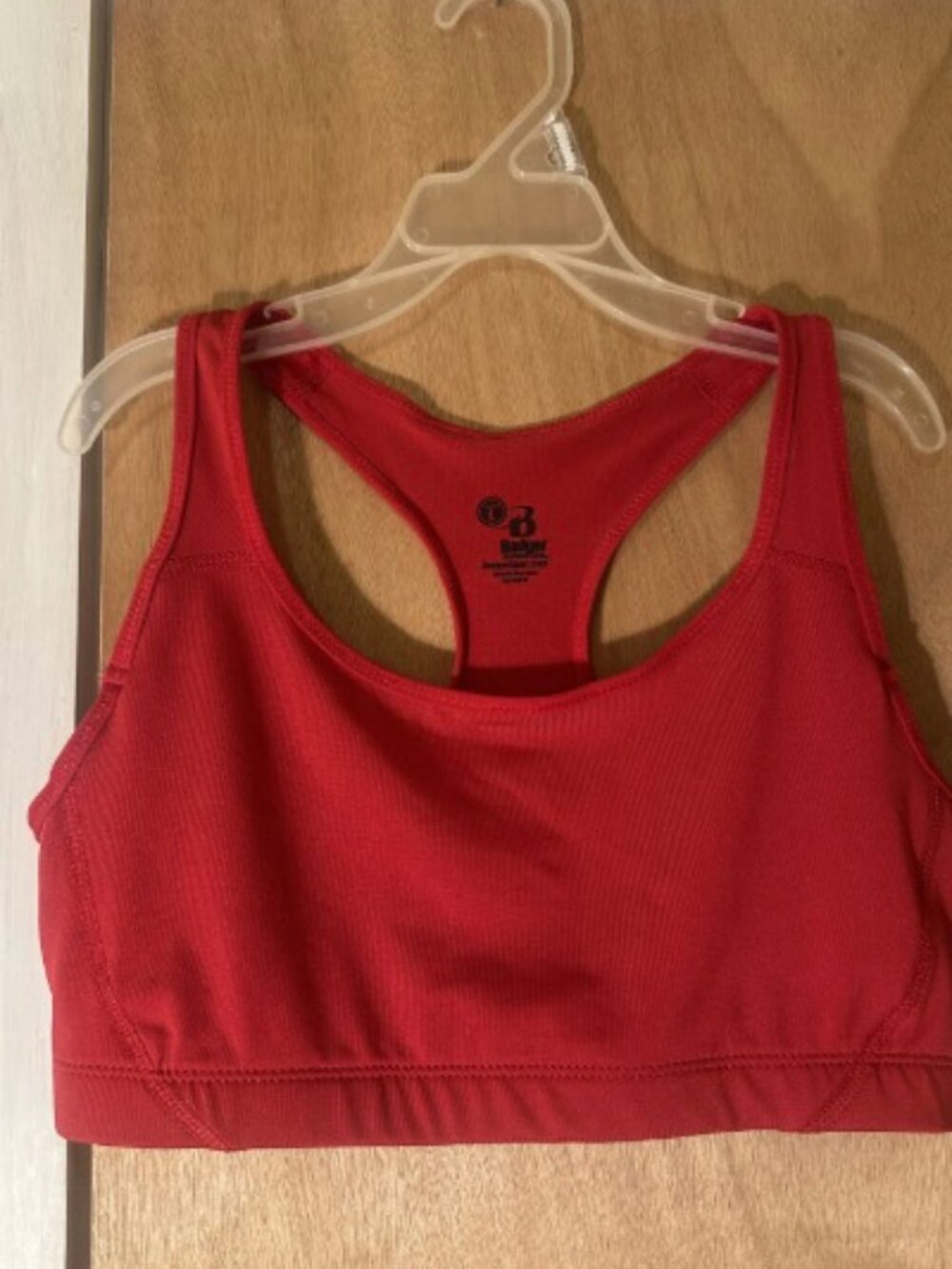 Ladies Red Badger Sports Bra